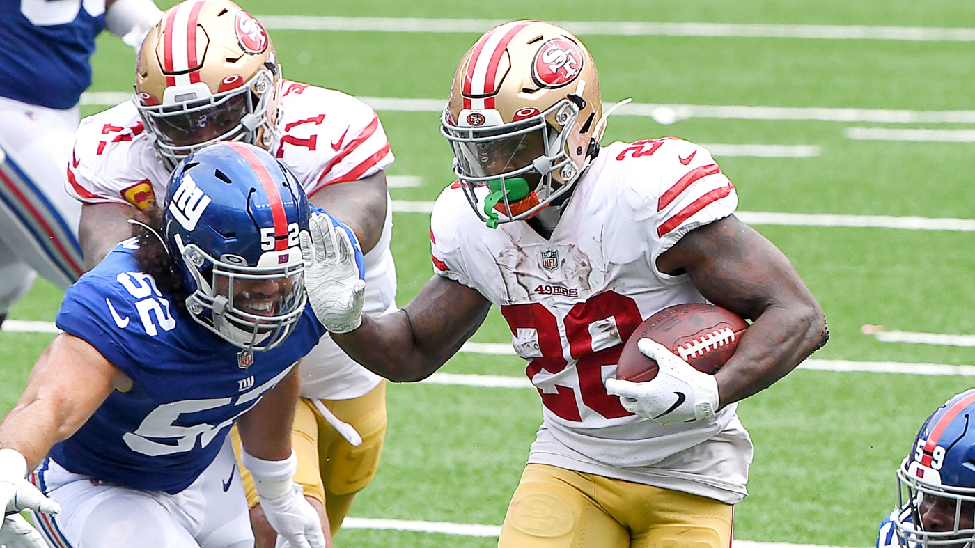 49ers' Jerick McKinnon showing how two years on mend propelled his