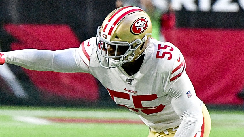 49ers may be without sack artist Dee Ford for Packers visit