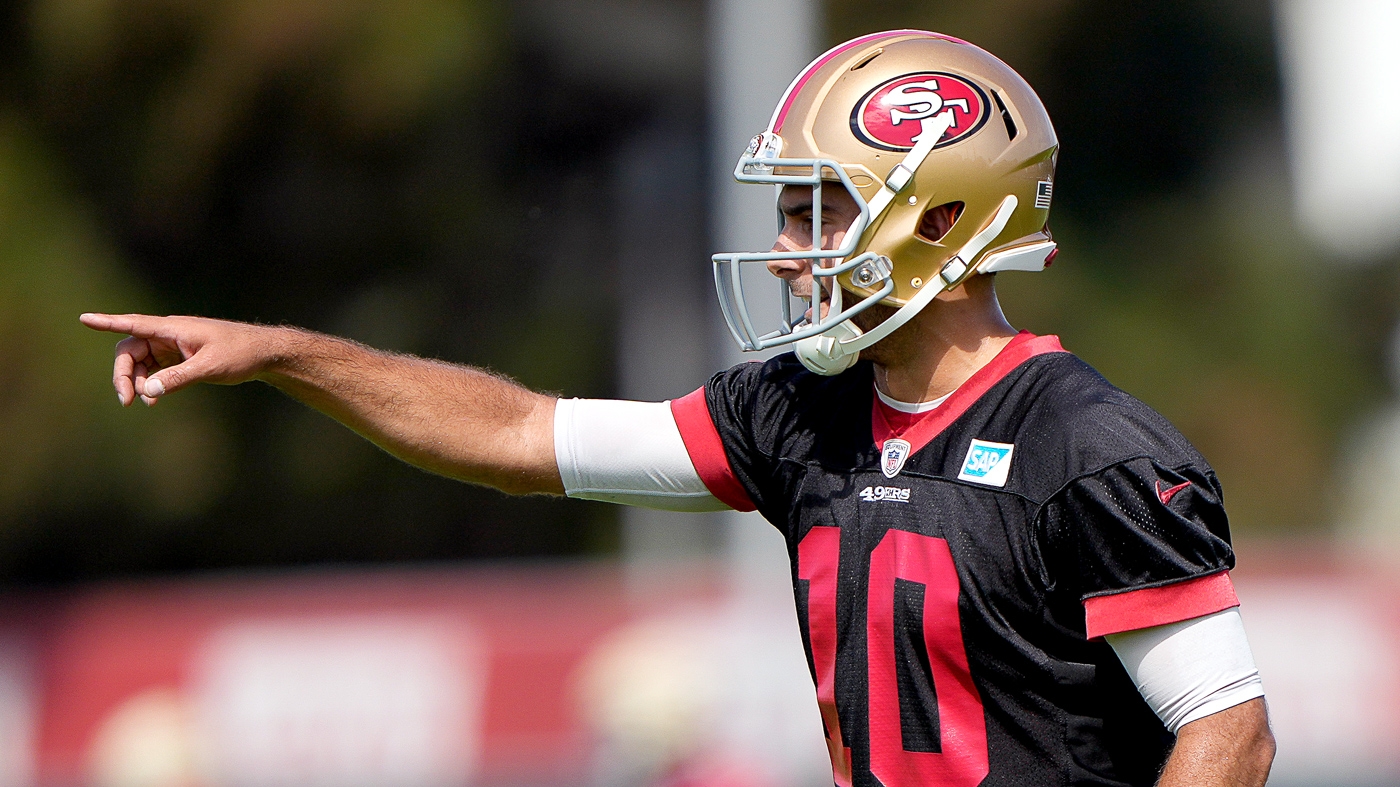 49ers' take Jimmy Garoppolo's return to back up Trey Lance in stride