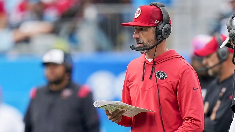 Barber: Kyle Shanahan has a lot to gain, or lose, vs. Bill Belichick