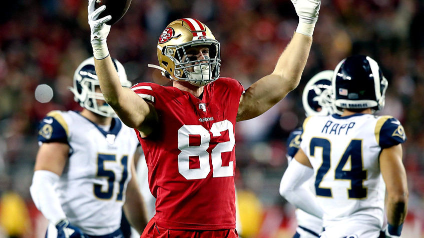 49ers news: Ross Dwelley, Marcell Harris back on one-year deals