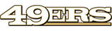 San Francisco 49ers Text Logo - 2005 - 2021