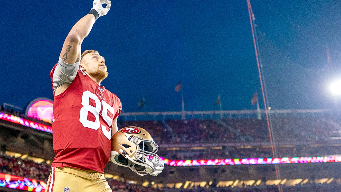 49ers news Kittle surpasses 3,000 receiving yards in 47 career