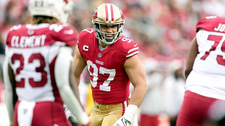 George Kittle Named NFL Salute to Service Award Finalist