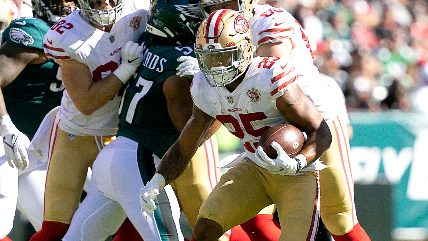 49ers injury report: Elijah Mitchell questionable vs. Eagles