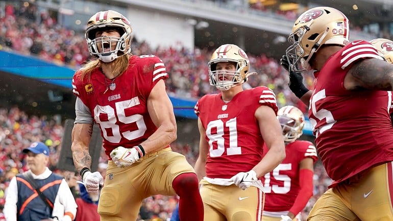 Kittle sends Pro Bowl jersey, pens note to college coach after cracking top  30 on NFL Top 100 list – KNBR