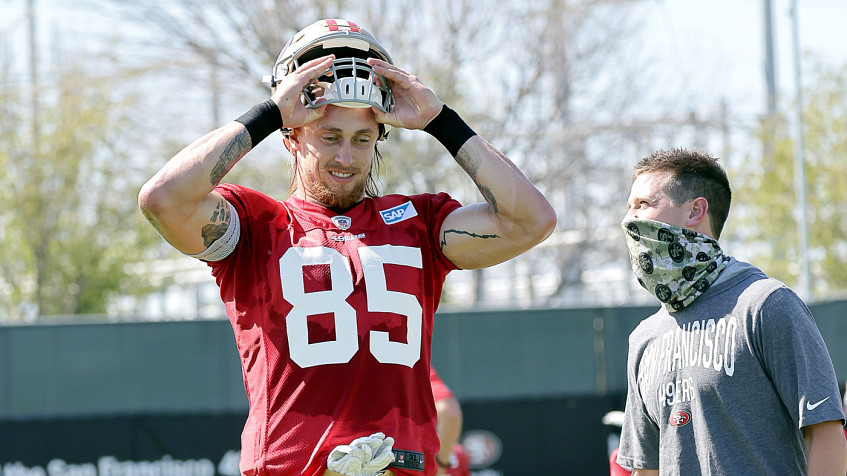 Kittle on new contract: 'I can just go out there and play football and run  through someone's face'