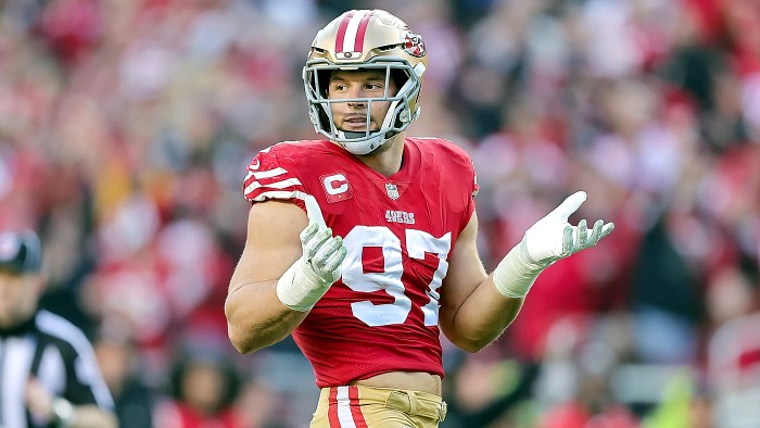 49ers' Brock Purdy Cleared, Nick Bosa Won't Report Without a New Contract