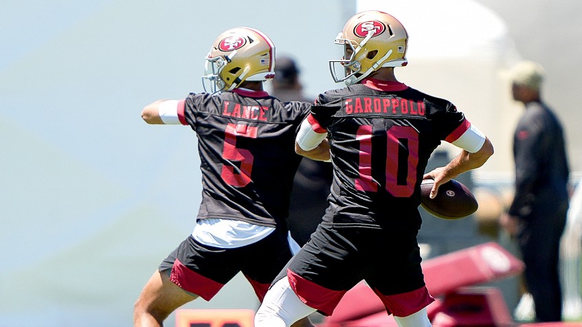 Kyle Shanahan Is Actually Hoping Jimmy Garoppolo Is 'Pissed Off' at the  49ers Trading Up to Take a QB in the NFL Draft