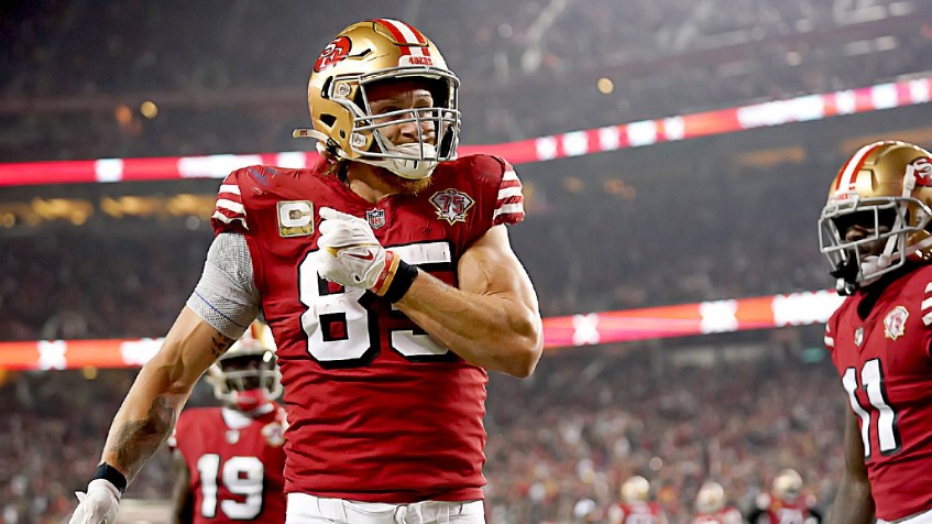 49ers' George Kittle wishes NFL fans were more like college football fans