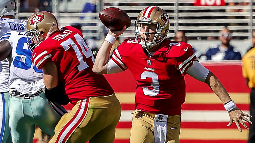 Barber: 49ers fail to honor past in 40-10 loss to Cowboys