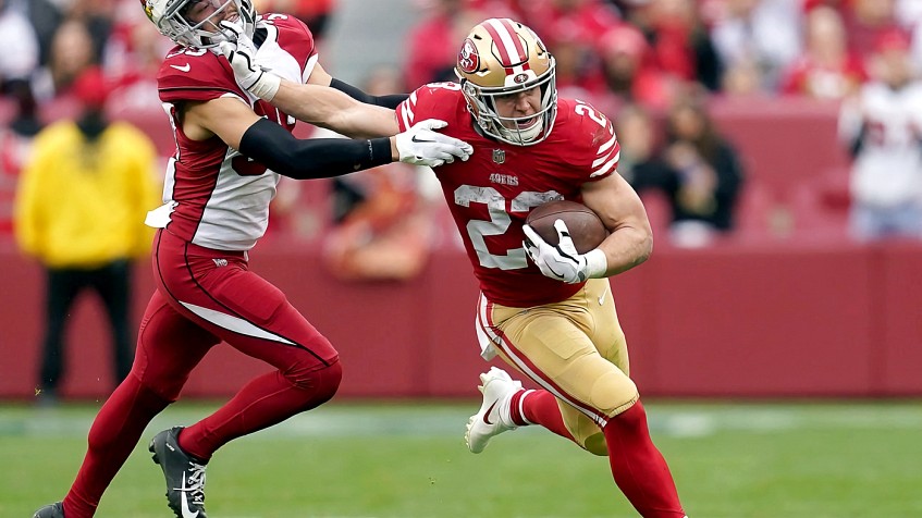 49ers' John Lynch drops truth bomb on Christian McCaffrey trade