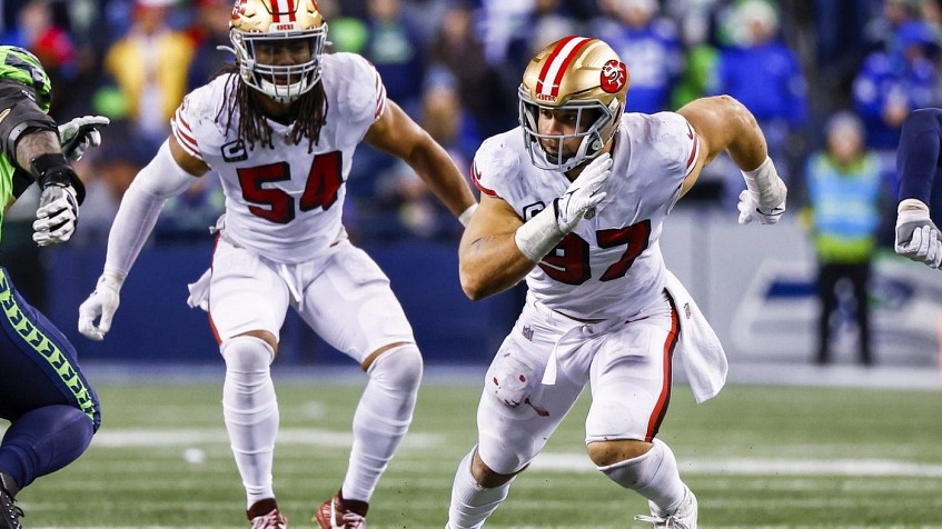 Way to go @49ers. Great win and amazing atmosphere at Levi's Stadium