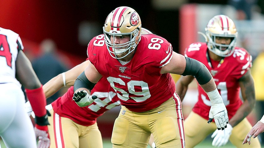 John Lynch on Mike McGlinchey: If he misses his market, we'd be interested  but I don't see that happening - NBC Sports