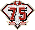 San Francisco 49ers Anniversary Logo - 2021