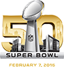 San Francisco 49ers Commemorative Logo - Super Bowl 50