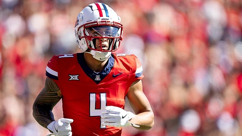 CBS Projects the 49ers to Draft Arizona WR Tetairoa McMillan | 49ers ...