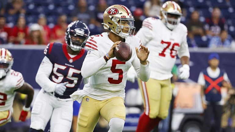 49ers' Shanahan sees bright side of Trey Lance's performance vs