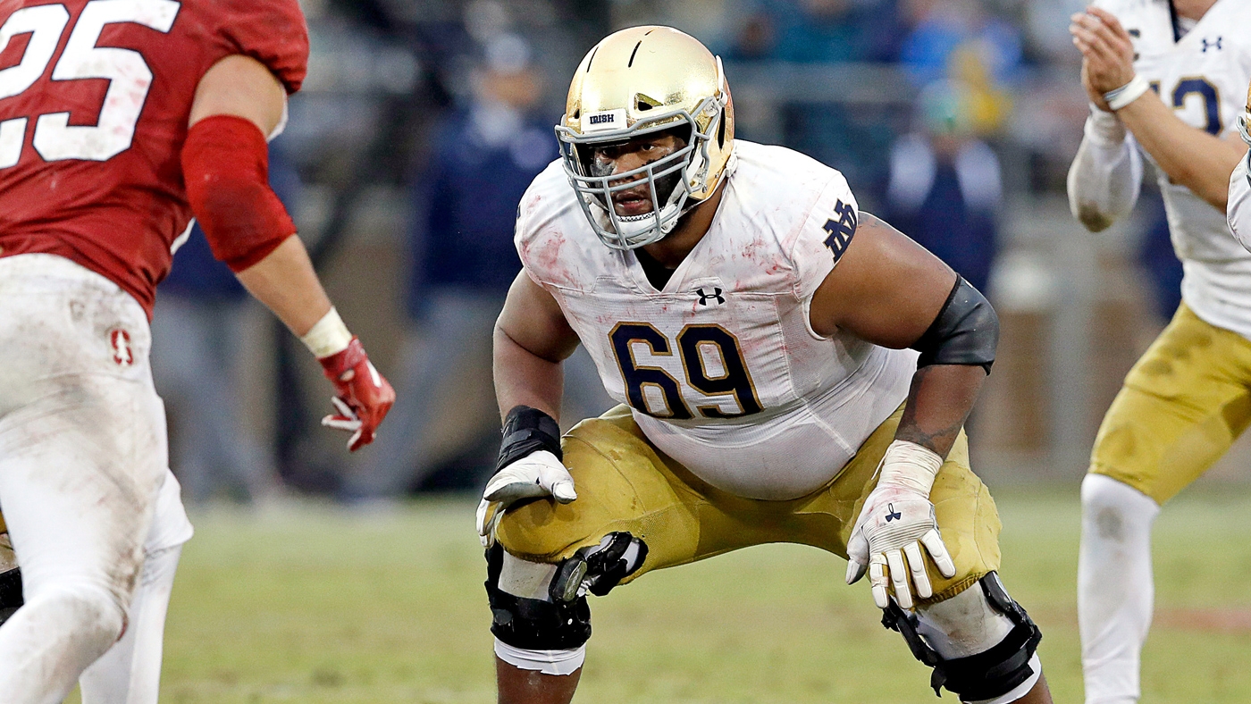 Mike McGlinchey excited 49ers drafted former Notre Dame teammate Aaron Banks