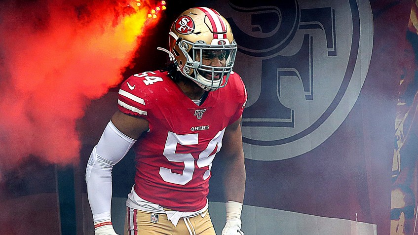 49ers Fred Warner lands at No. 3 on top 10 most impressive