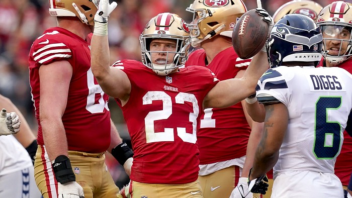 Why George Kittle is excited about what Christian McCaffrey offers 49ers in  2023