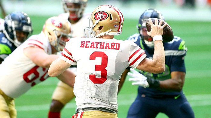 Why are the 49ers wearing their road jerseys during Week 17 'home' game vs.  Seahawks?