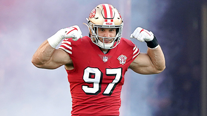 Pro Bowl: 49ers rookie Nick Bosa leads defensive vote-getters