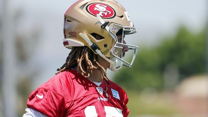 Jalen Hurd now wears #14 : r/49ers