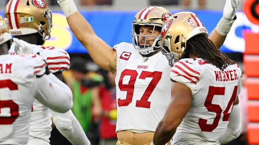 Nick Bosa: My body's fully adapted to football now after 49ers' TNF win  over Giants