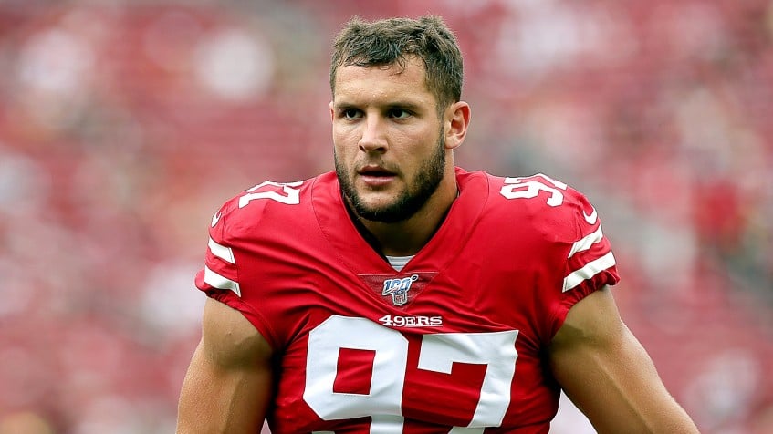 Nick Bosa ready to attack full workload in 49ers' season opener