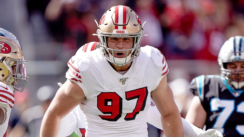 Nick Bosa's 2021 NFL All-Pro team snub 'shocked' 49ers' Kyle