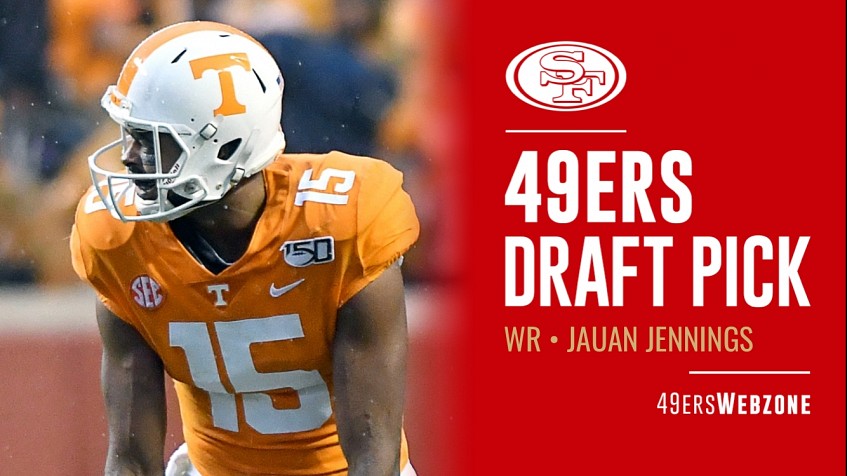 49ers select WR Jauan Jennings of Tennessee