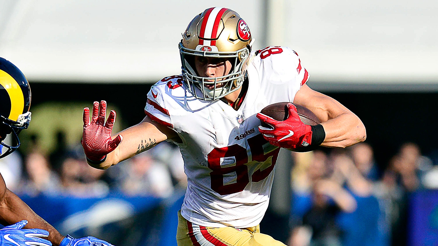 Kittle's rookie stats with 49ers impressive when compared to