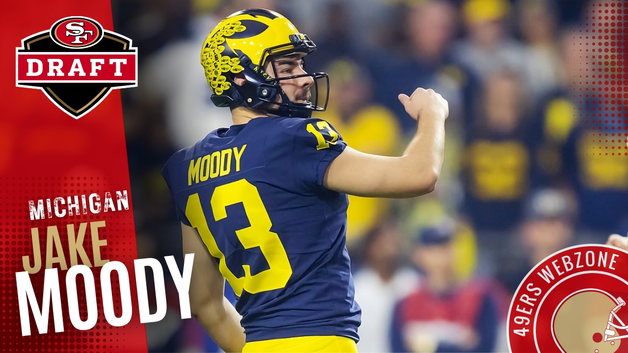 49ers make Michigan K Jake Moody a 3rdround draft pick 49ers Webzone