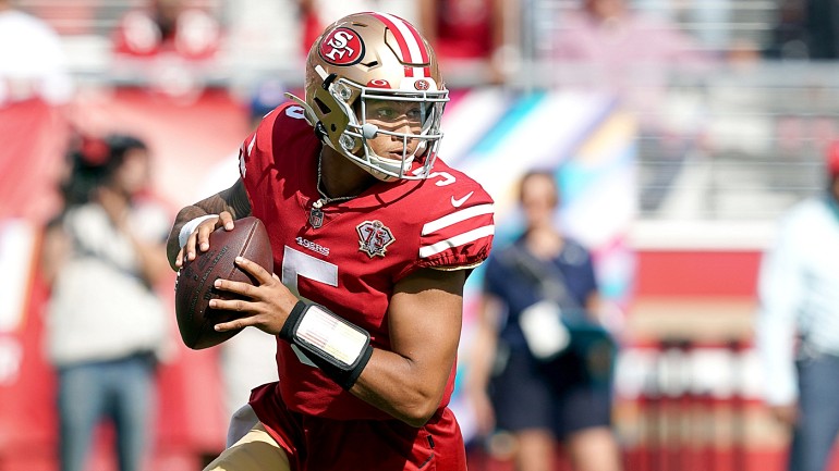 PFF: 49ers QB Trey Lance one of players under most pressure to perform in  Year 2