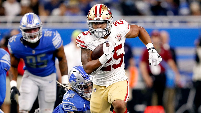 Kyle Shanahan expects Jeff Wilson, 49ers' rookie RBs to step up with Elijah  Mitchell sidelined