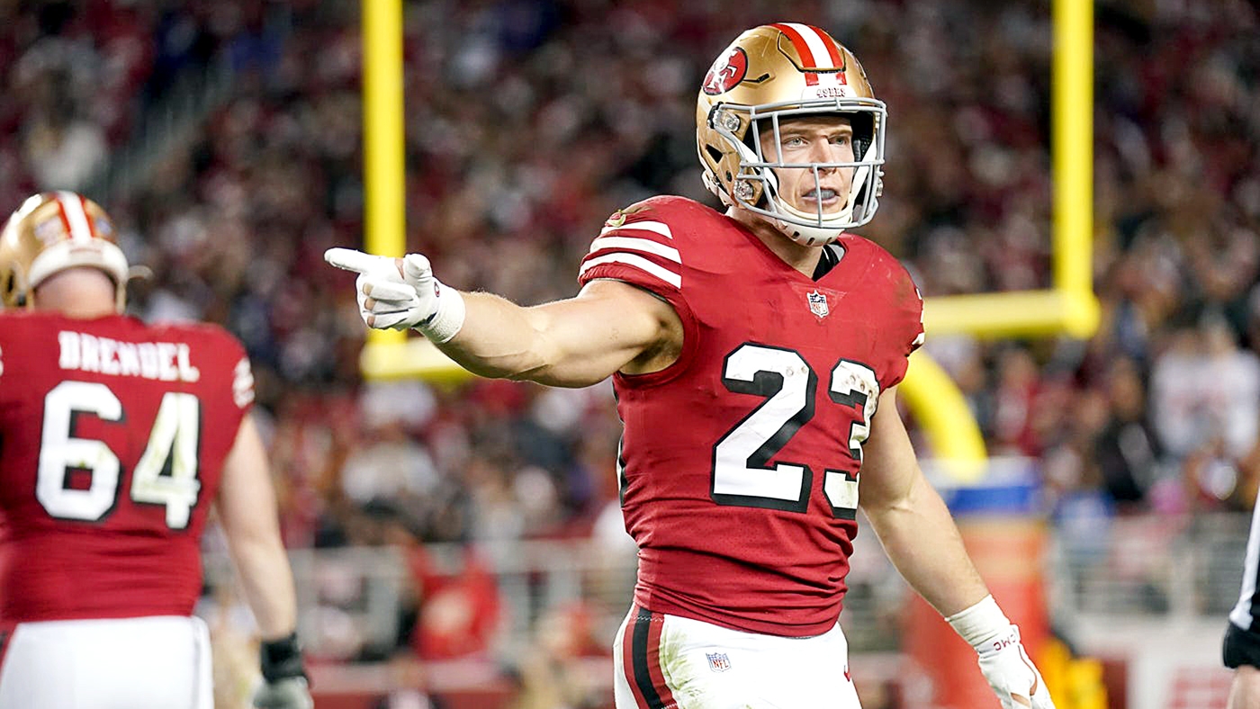 Bangedup 49ers RBs include Christian McCaffrey; Ricky Pearsall re