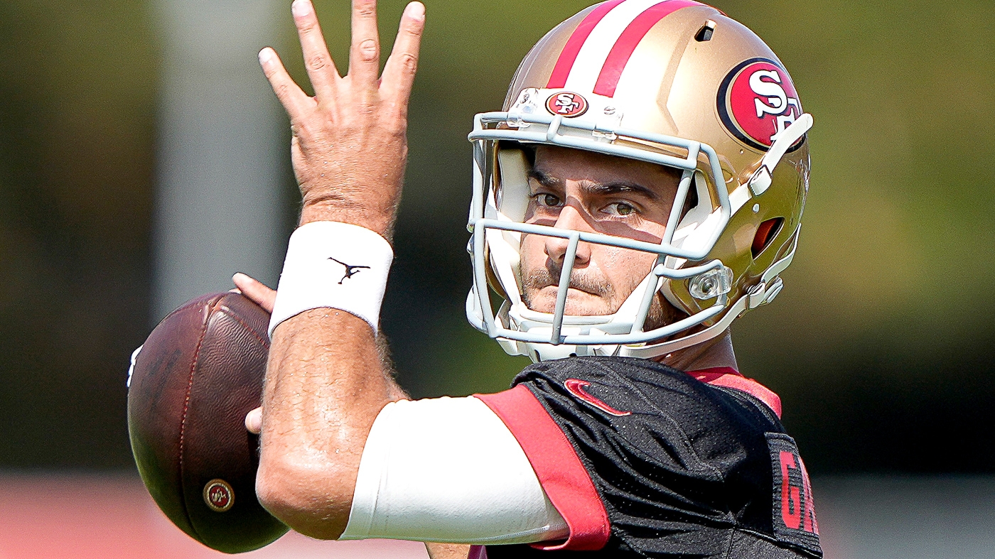 49ers' Jimmy Garoppolo on training camp: I'm good to go, finally'