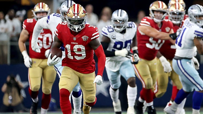 Richard Sherman's pick 6 energizes 49ers in 31-17 victory over