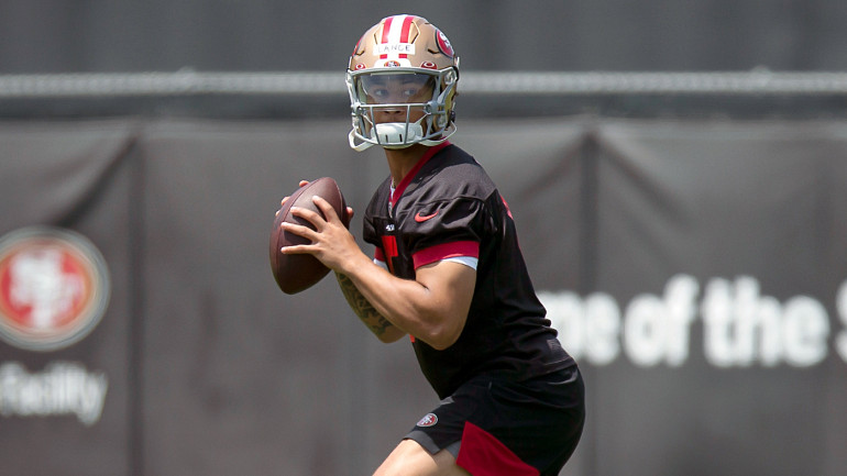 49ers QB Trey Lance has seen significant improvement this offseason, says  teammate