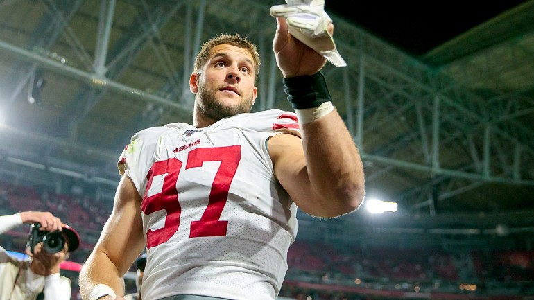 He's got it all: Where 49ers' Nick Bosa landed in ESPN's ranking of edge  rushers