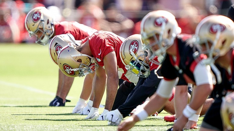 Mike McGlinchey playing 'solid' as 49ers' O-line blossoms, John Lynch raves  – NBC Sports Bay Area & California