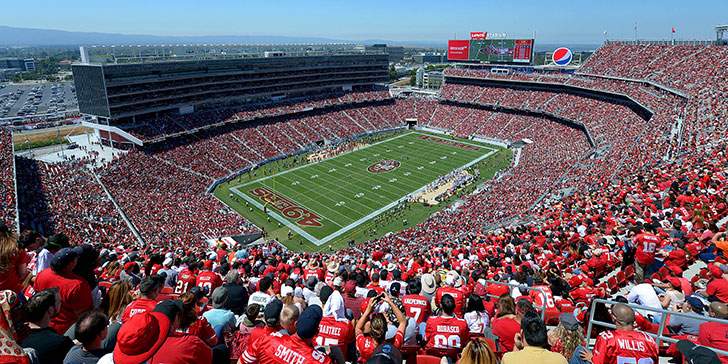 San Francisco 49ers Poster Wall Art - Levi's Stadium Framed