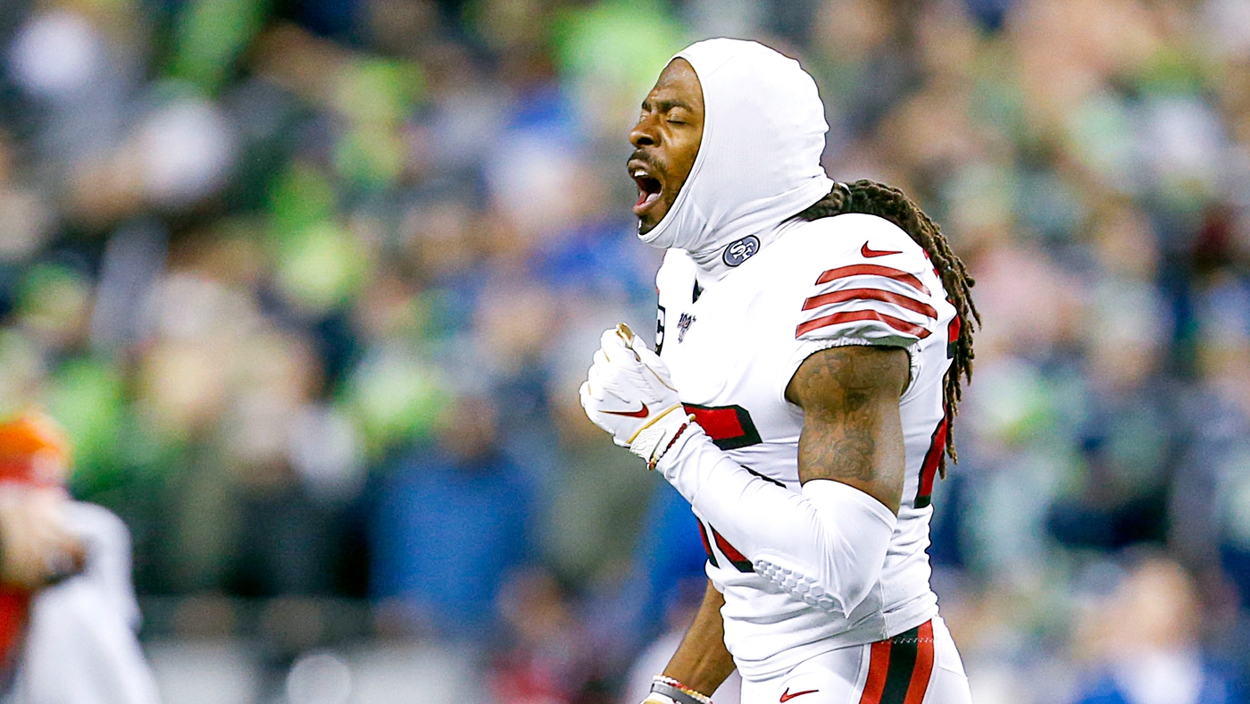 Seattle, WA, USA. 2nd Dec, 2018. San Francisco 49ers cornerback Richard  Sherman (25) during a game between the San Francisco 49ers and the Seattle  Seahawks at CenturyLink Field in Seattle, WA. Seahawks