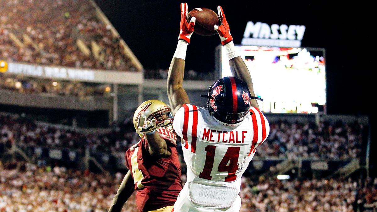 D.K. Metcalf's NFL Combine performance, historic 40 time turned