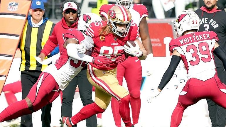 49ers' George Kittle says Nick Bosa 'secured' Defensive Player of the Year  award with two-sack performance vs. Washington