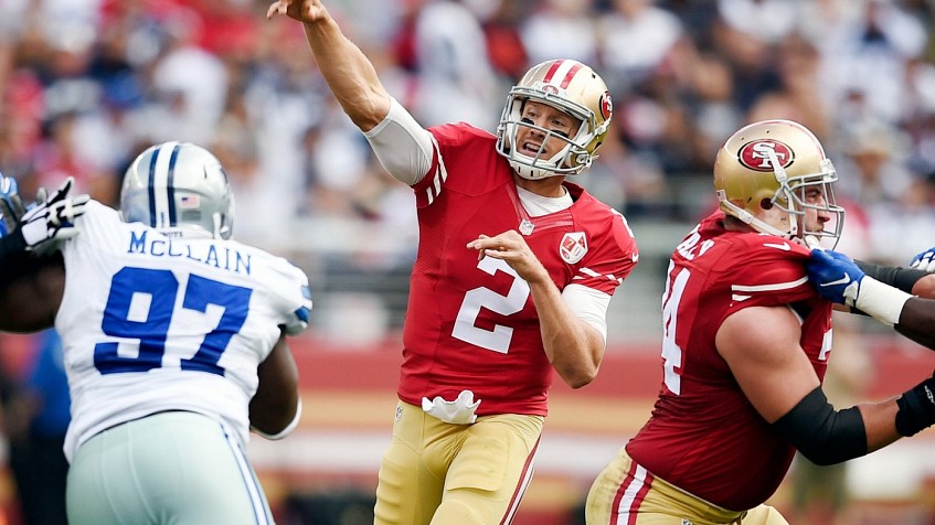 Blaine Gabbert is playing just well enough to screw over the 49ers