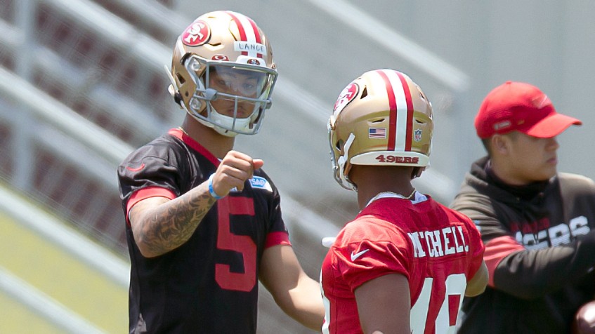 Sights and sounds as 49ers' Trey Lance, rookies debut on field for minicamp  – Daily Democrat