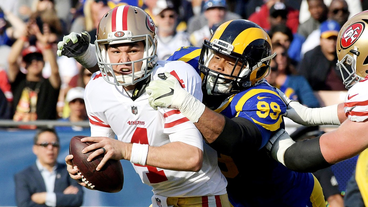 49ers' First-half Efforts Vs. Rams In Week 17 Marked By Turnovers ...