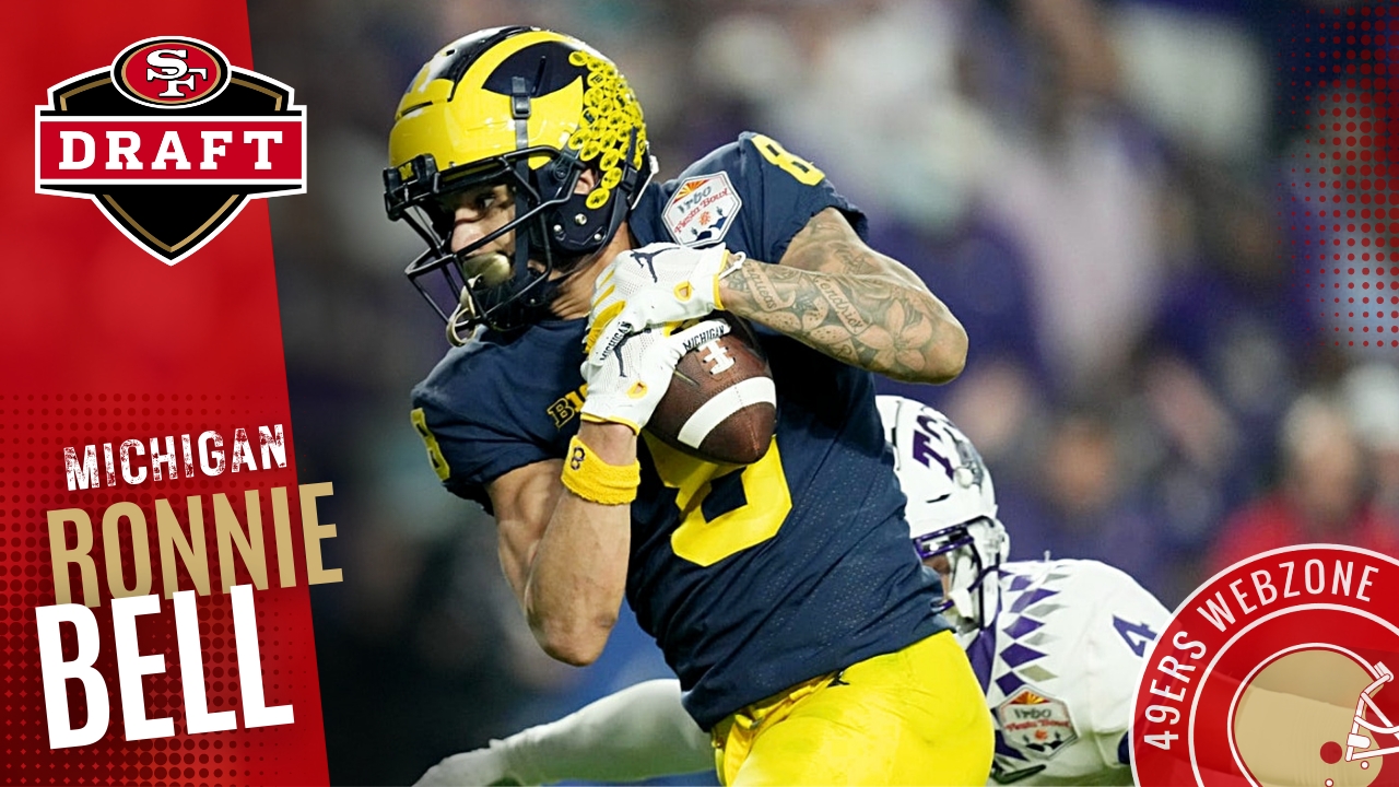 49ers make Michigan WR Ronnie Bell a 7th-round draft pick